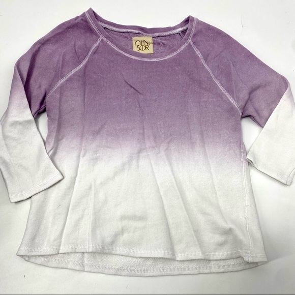 Chaser dip dyed linen blend pullover dolman top nwt! - Picture 1 of 6